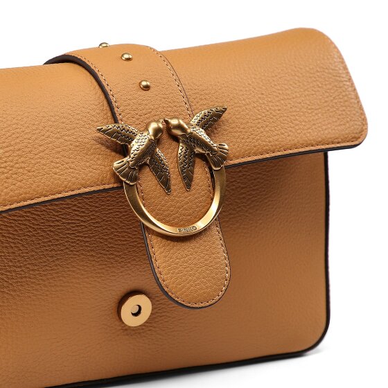 PINKO Love One Umhängetasche Leder 27 cm