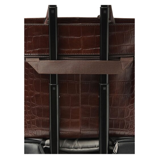 Castelijn & Beerens Shopper Tasche Leder 39 cm Laptopfach