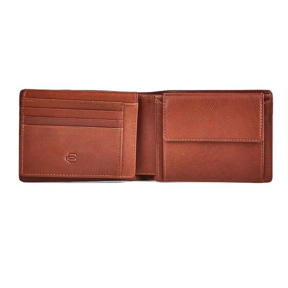 Piquadro Victor Geldbörse RFID Schutz Leder 12.5 cm
