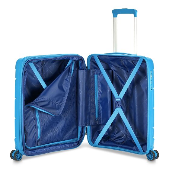 MODO by Roncato Starlight 3.0 4 Rollen Kabinentrolley 55 cm mit Dehnfalte