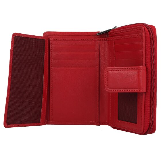 mano Donna Giulia Geldbörse Leder 9 cm