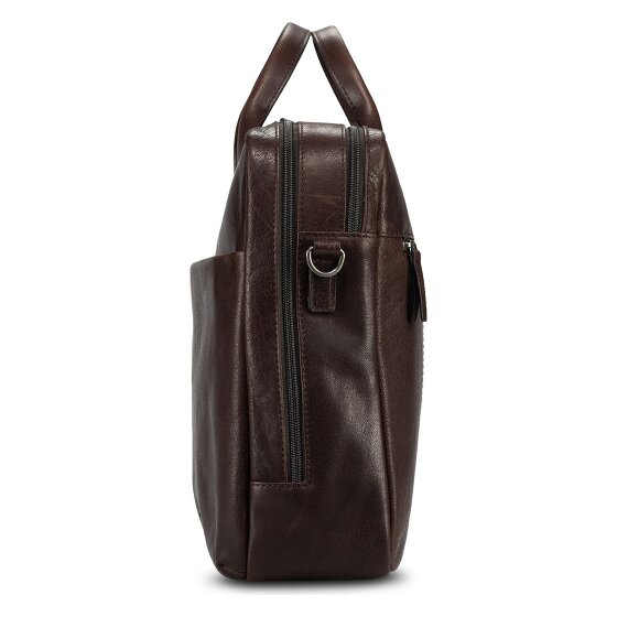 Jost Glasgow Aktentasche Leder 40 cm Laptopfach