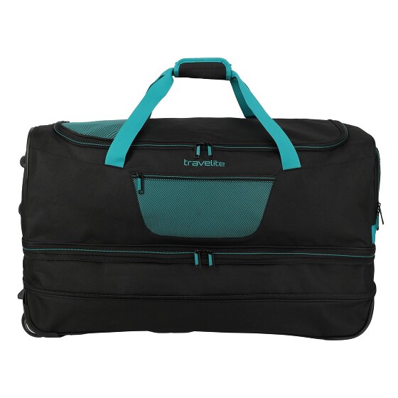 Travelite Basics 2 Rollen Reisetasche 70 cm mit Dehnfalte