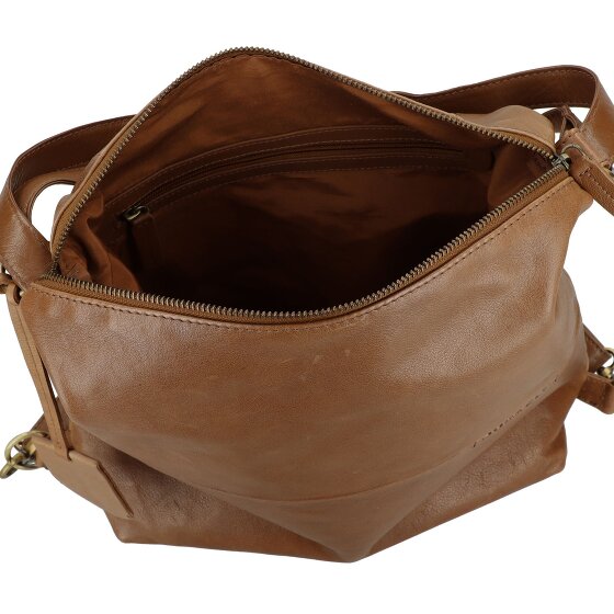 Burkely Natural Norah Schultertasche Leder 32 cm