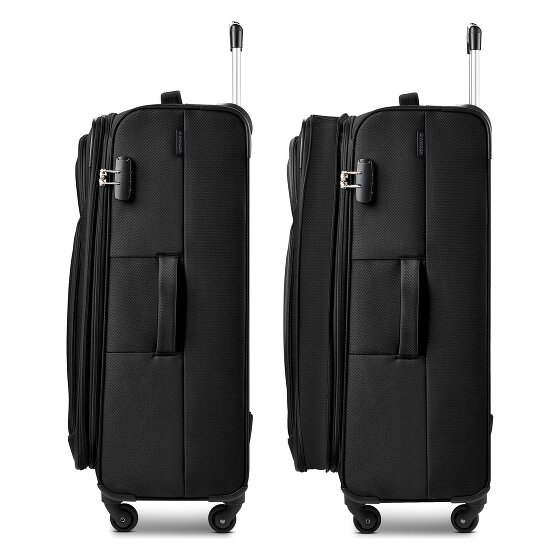 Wenger Beaumont 4-Rollen Kofferset M+L mit Dehnfalte
