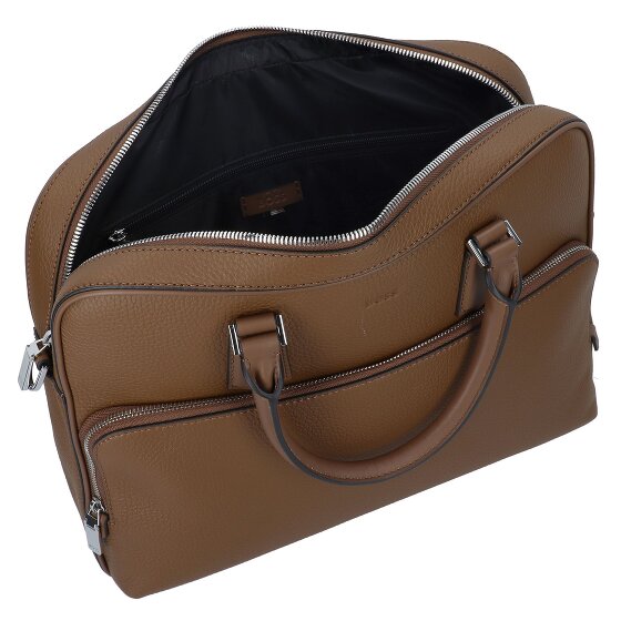 Boss New Crosstown Aktentasche Leder 38 cm Laptopfach
