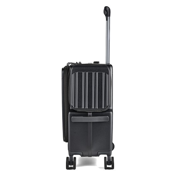 Piquadro PQ-Light 4 Rollen Kabinentrolley 55 cm Laptopfach