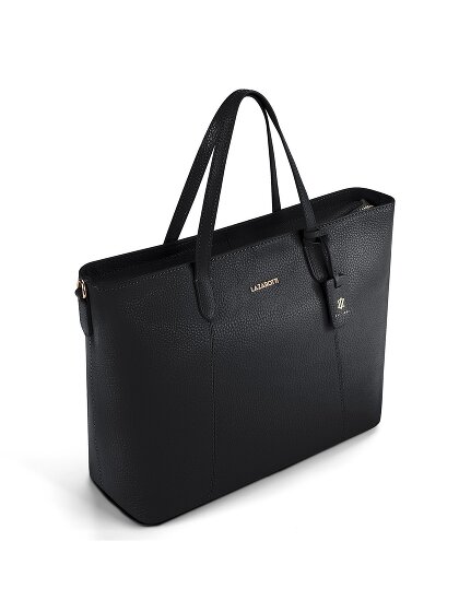 Lazarotti Bologna Leather Shopper Tasche Leder 31 cm