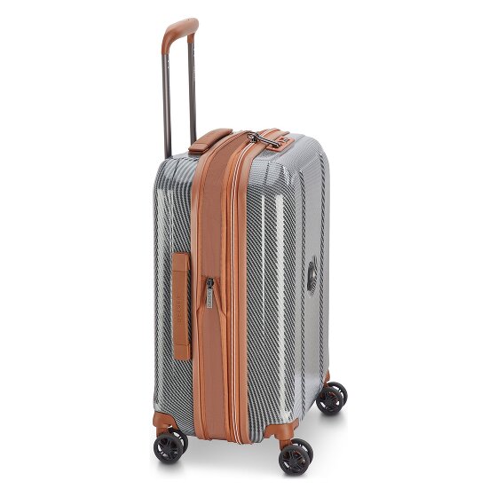 Delsey Paris Helium Ultimate 4 Rollen Kabinentrolley 55 cm mit Dehnfalte