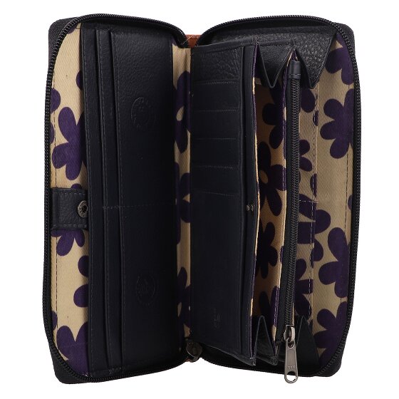 Greenburry Nappa Geldbörse RFID Schutz Leder 19.5 cm