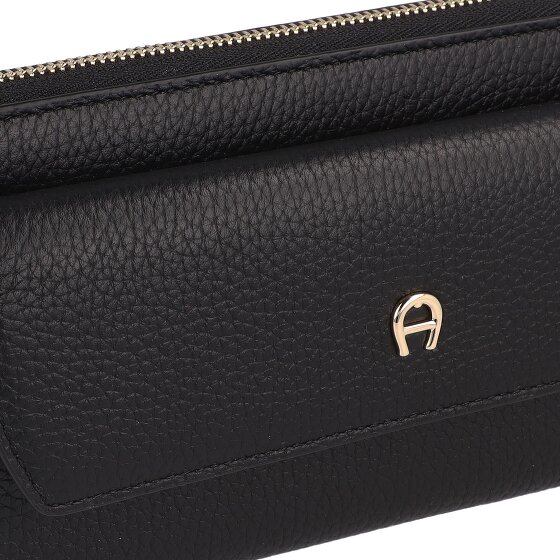 AIGNER Clutch Geldbörse Leder 20 cm