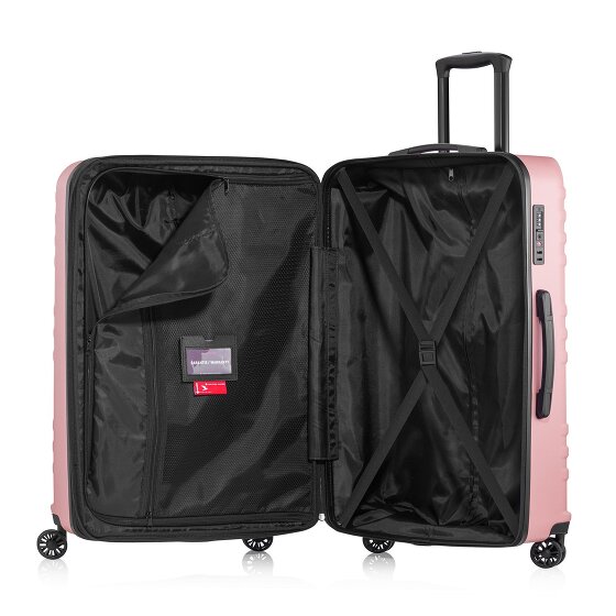 Pack Easy Mena 4 Rollen Trolley 75 cm mit Dehnfalte