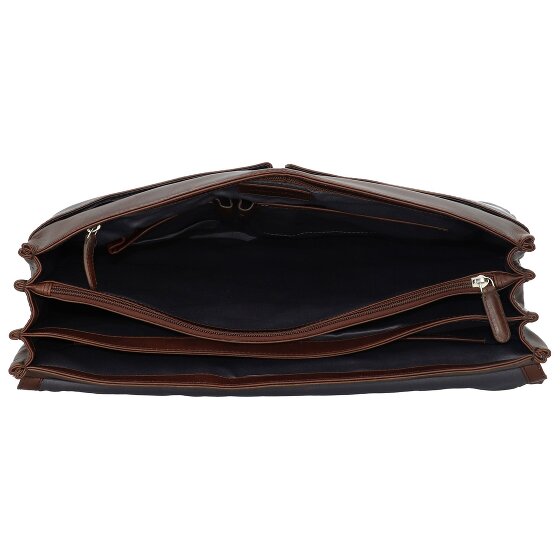 bugatti Romano Aktentasche Leder 44 cm Laptopfach