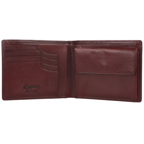 Esquire Toscana Geldbörse RFID Schutz Leder 12 cm