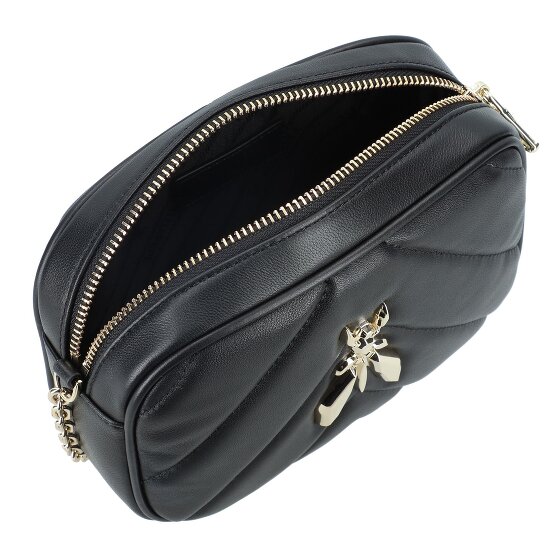 Patrizia Pepe Fly Padded Umhängetasche Leder 19.5 cm