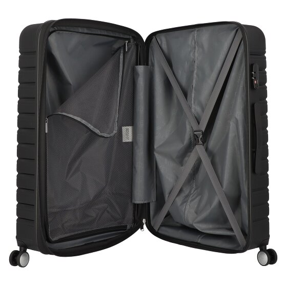 American Tourister Flashline 4 Rollen Trolley 78 cm mit Dehnfalte