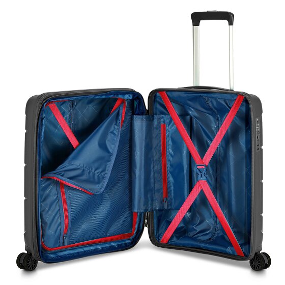 MODO by Roncato Starlight 3.0 4 Rollen Kabinentrolley 55 cm mit Dehnfalte