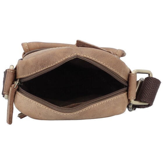 Greenburry Vintage Umhängetasche Leder 13 cm