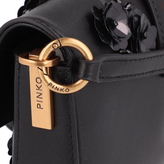 PINKO Love One Mini Bag Umhängetasche Leder 18 cm