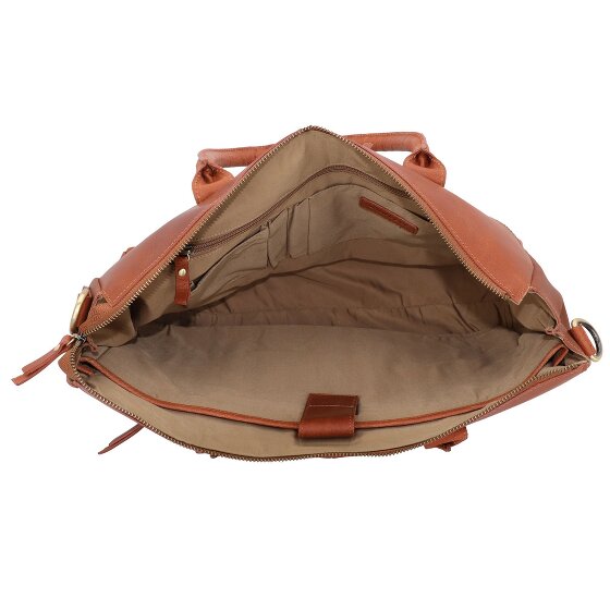 Burkely Vintage Valerie Schultertasche Leder 39 cm Laptopfach