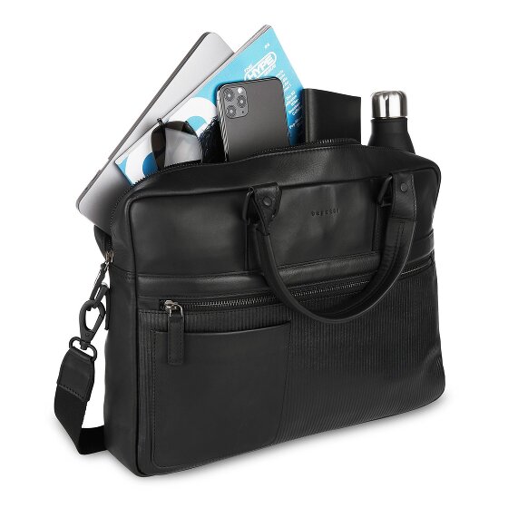 bugatti Joel Aktentasche Leder 37 cm Laptopfach