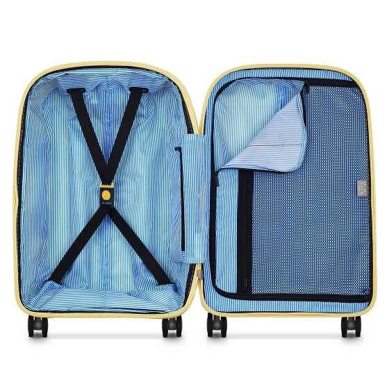 Delsey Paris Clavel 4 Rollen Kabinentrolley 55 cm mit Dehnfalte