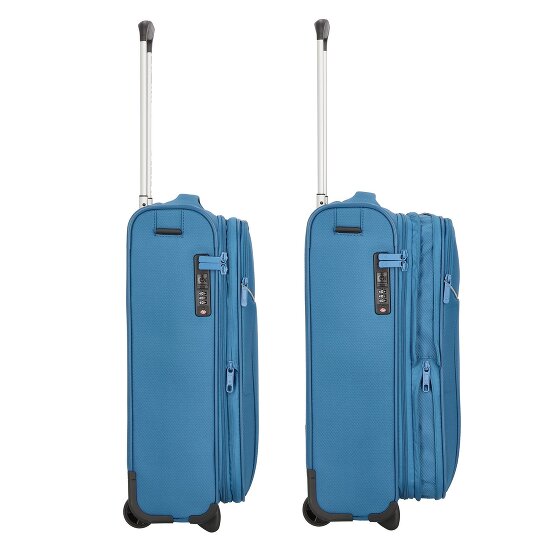 Roncato Ironik 2.0 4 Rollen Kabinentrolley 55 cm mit Dehnfalte