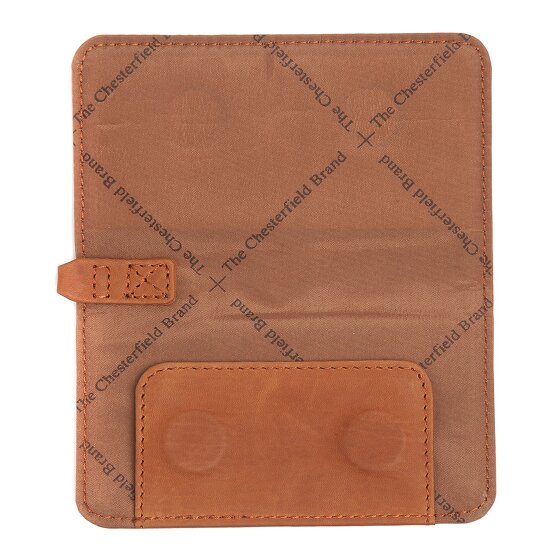 The Chesterfield Brand Maplewood Brillenetui Leder 3 cm