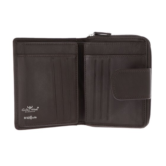 Golden Head Polo Geldbörse RFID Leder 12,5 cm