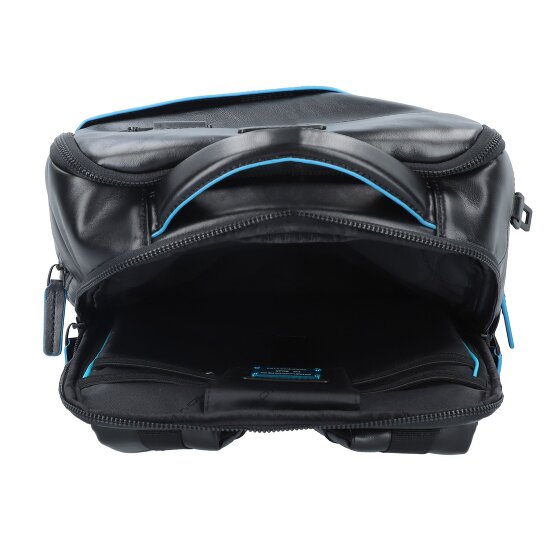 Piquadro Blue Square Revamp Business-Rucksack Leder 37 cm Laptopfach