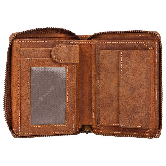 Greenburry Vintage Sternzeichen Geldbörse Leder 10 cm