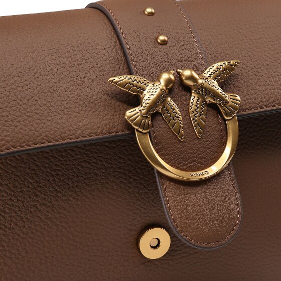 PINKO Love One Umhängetasche Leder 27 cm