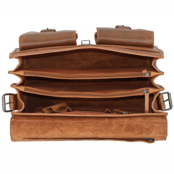 Greenland Nature Nature Aktentasche Leder  40 cm