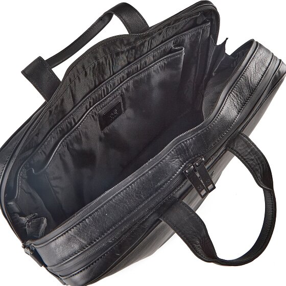 Harbour 2nd City Lights Aktentasche Leder 40 cm Laptopfach