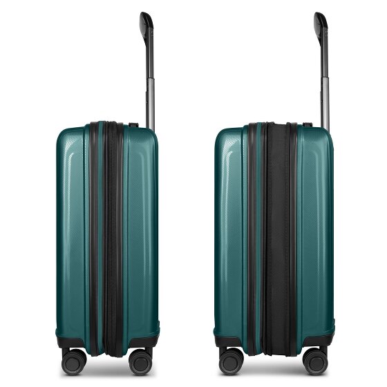 Redolz Essentials 14 4 Rollen Kabinentrolley 55 cm mit Dehnfalte