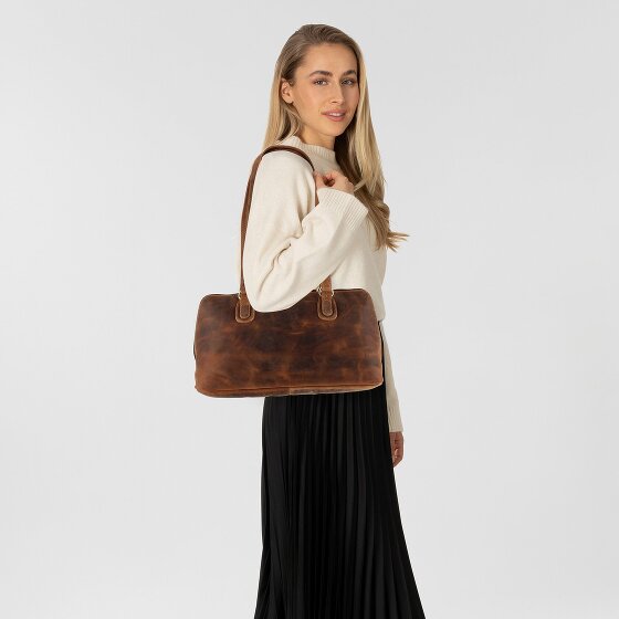 Greenburry Vintage Schultertasche S Leder 37 cm