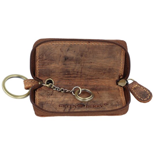 Greenburry Vintage Schlüsseletui Leder 8,5 cm