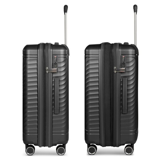 Picard Vienna 4 Rollen Trolley M 65 cm mit Dehnfalte