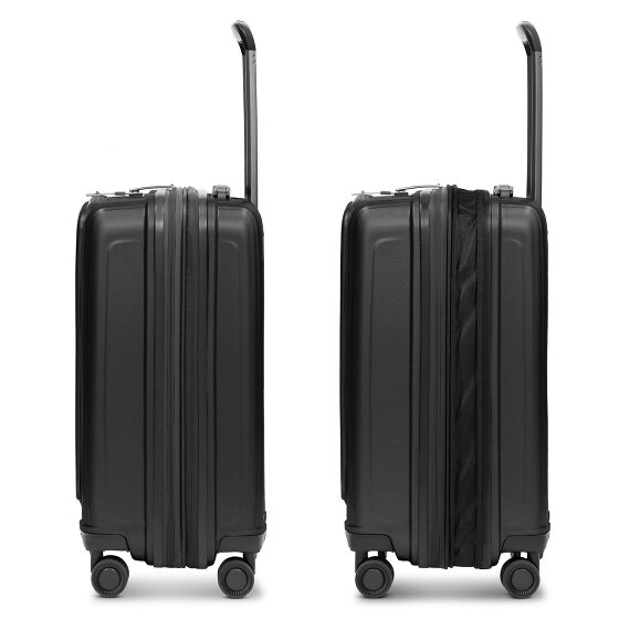 Redolz Essentials 14 4 Rollen Kabinentrolley S 55 cm Laptopfach mit Dehnfalte