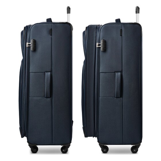 Wenger Beaumont 4-Rollen Trolley XL 87 cm Sondergrösse mit Dehnfalte