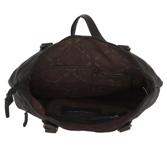 Greenland Nature Femi & Nine Schultertasche Leder 35 cm
