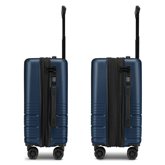 camel active Hanoi 4 Rollen Kabinentrolley S 55 cm mit Dehnfalte