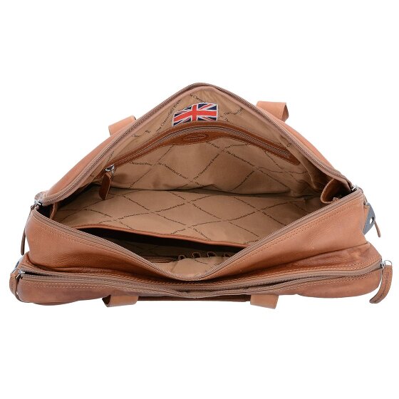 The Chesterfield Brand Wax Pull Up Aktentasche Leder 44 cm Laptopfach