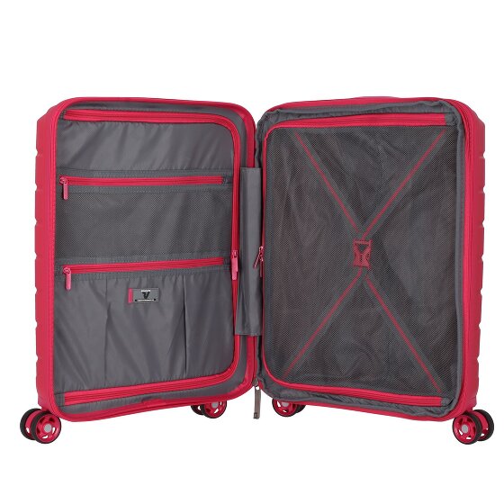 Roncato B-Flying Move 4 Rollen Kabinentrolley 55 cm mit Dehnfalte