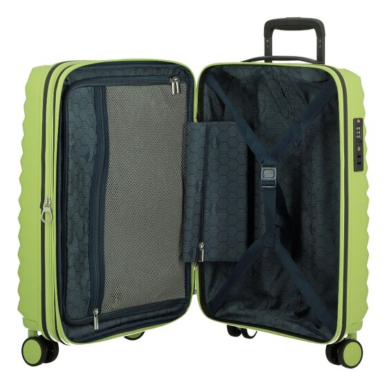 Jump Xwave 4 Rollen Trolley 66 cm mit Dehnfalte
