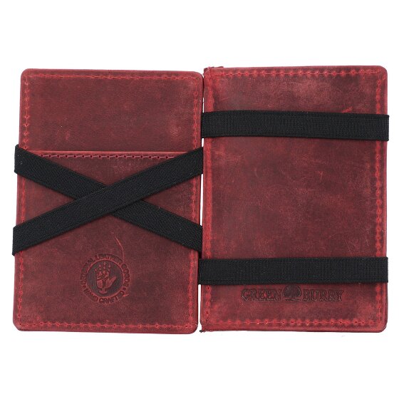 Greenburry Vintage Geldbörse Leder 7.5 cm