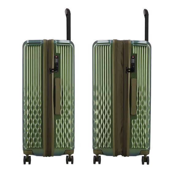 Pack Easy Flow 4 Rollen Trolley L 75 cm mit Dehnfalte