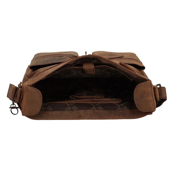 Greenland Nature Montenegro Aktentasche Leder 37 cm