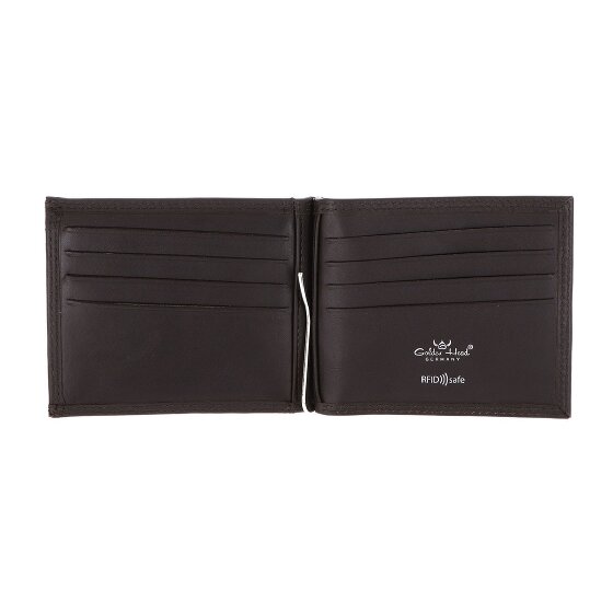 Golden Head Polo Geldbörse RFID Schutz Leder 11 cm
