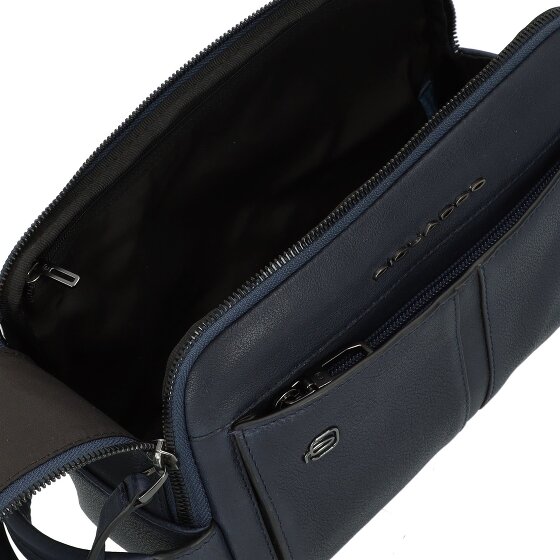 Piquadro Wollem Kulturbeutel Leder 25 cm